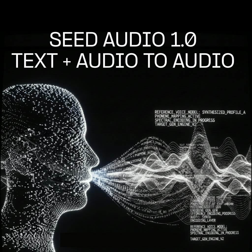Seed Audio 1.0: Texto + Audio a Audio