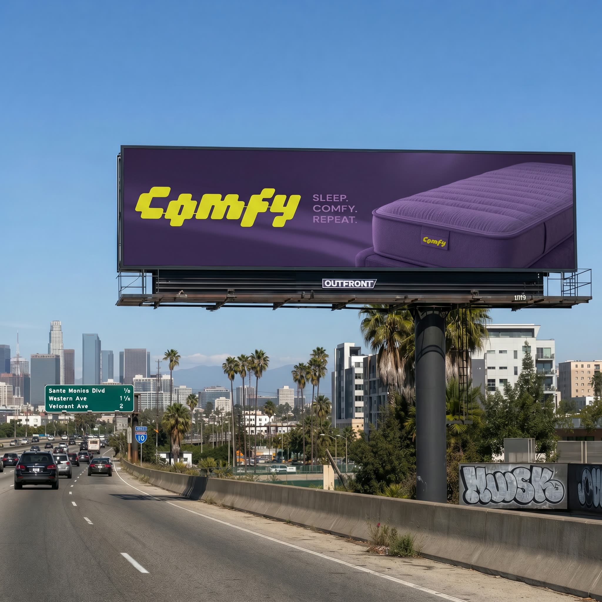 Comfy ile Reklam – OOH Görselleştirme
