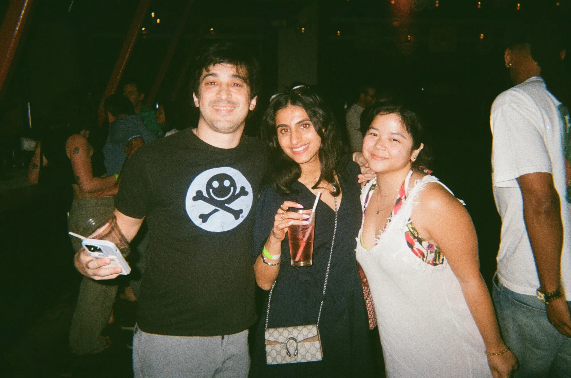 Teammates at a social gathering