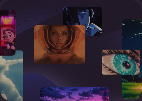 A collection of creative images and community workflows