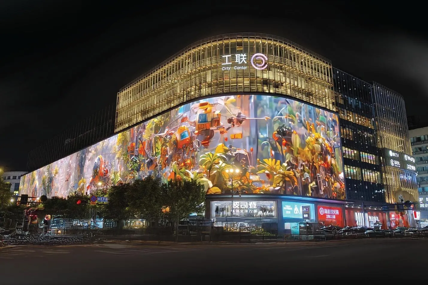 From Node Graph to Building Façade: how Ina Conradi's NTU students compose architectural-scale public art with ComfyUI