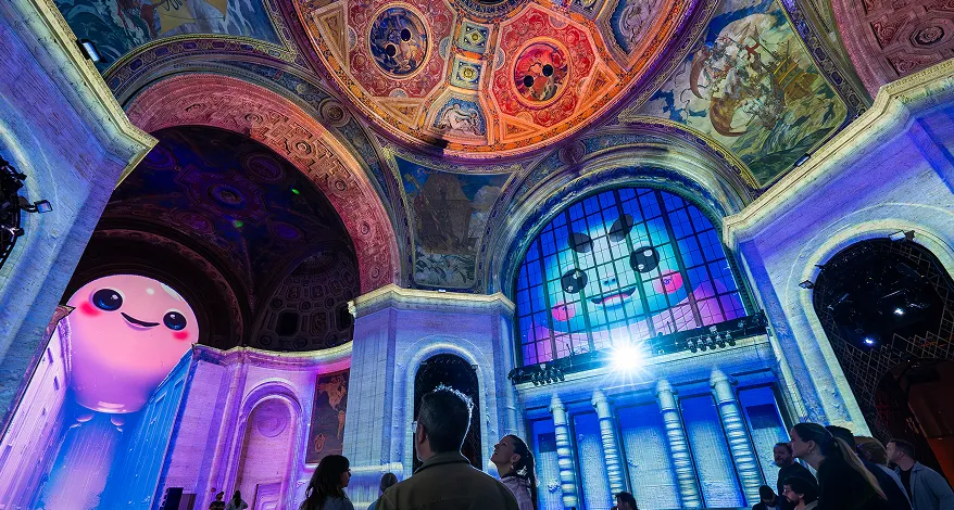 Moment Factory 现场投影映射演示