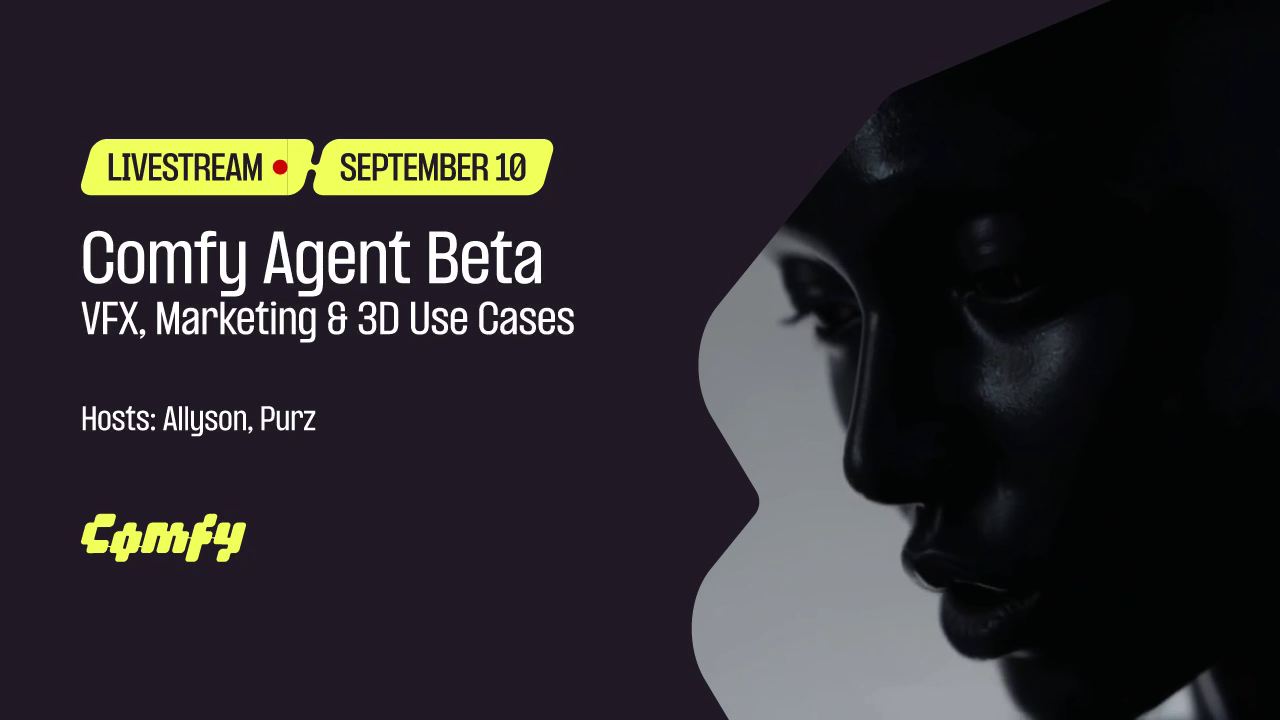 Comfy Agent Beta: What It Does & How We Built It livestream