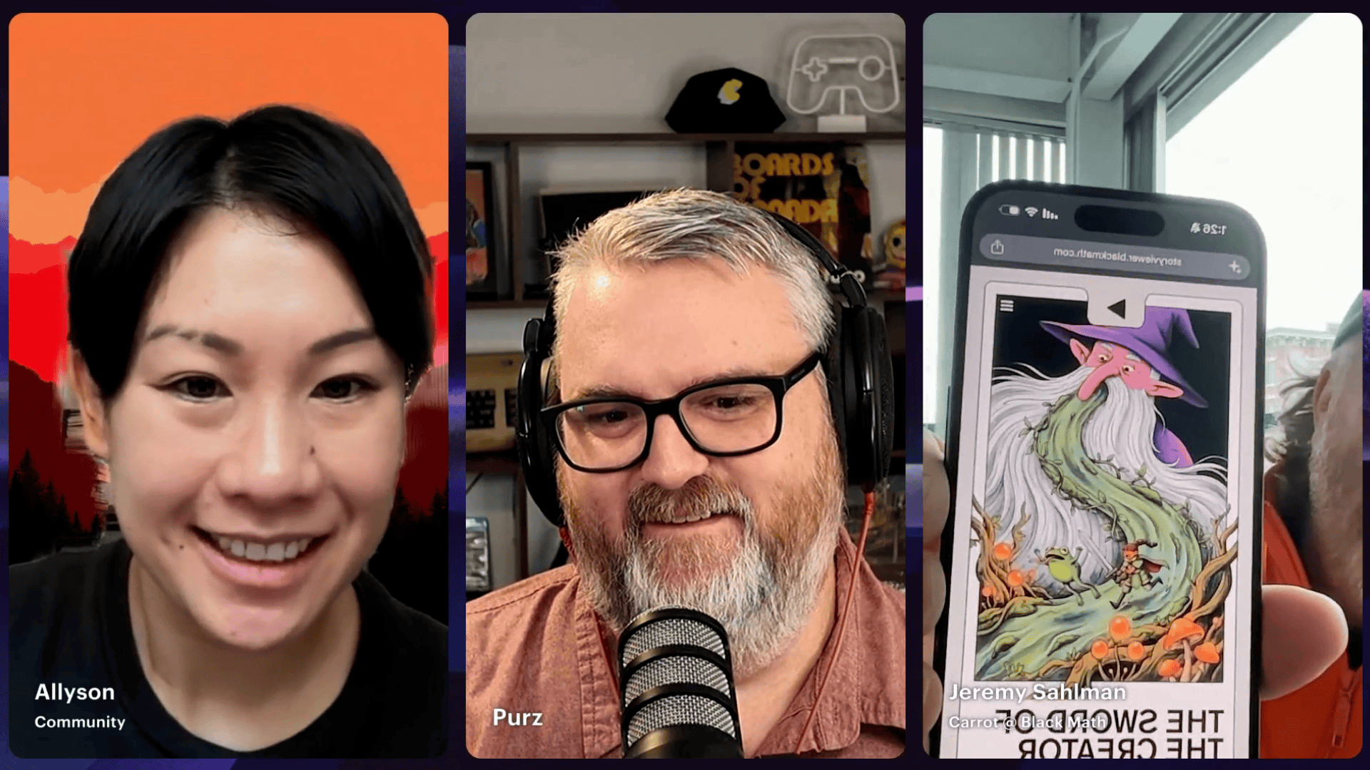 Black Math X Comfy livestream with Jeremy Sahlman