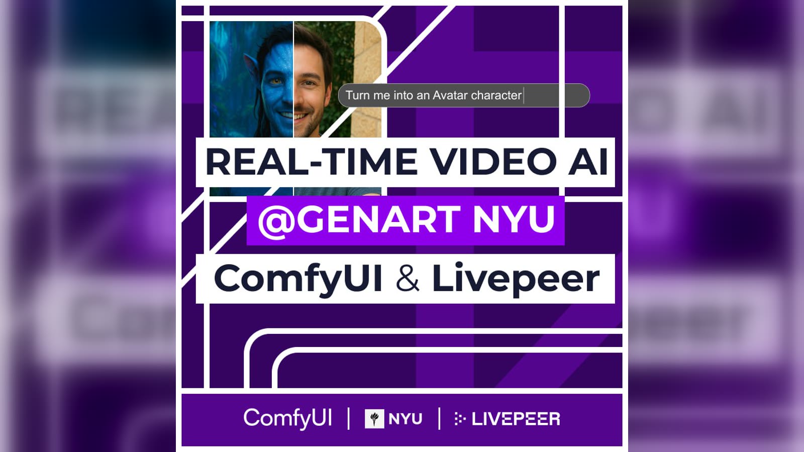 Real-Time Video AI @GenART NYU with ComfyUI & Livepeer