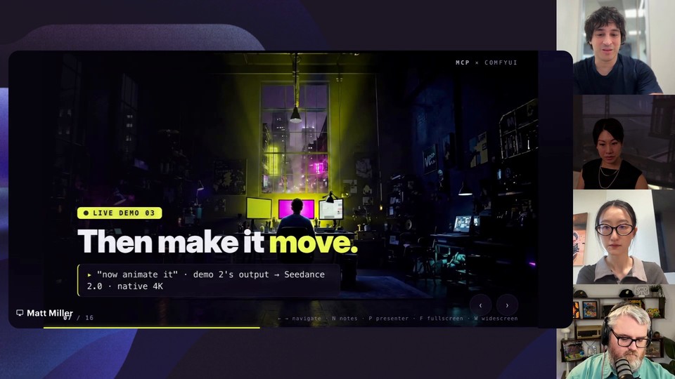 Run ComfyUI From Claude/Cursor with Comfy MCP livestream recording