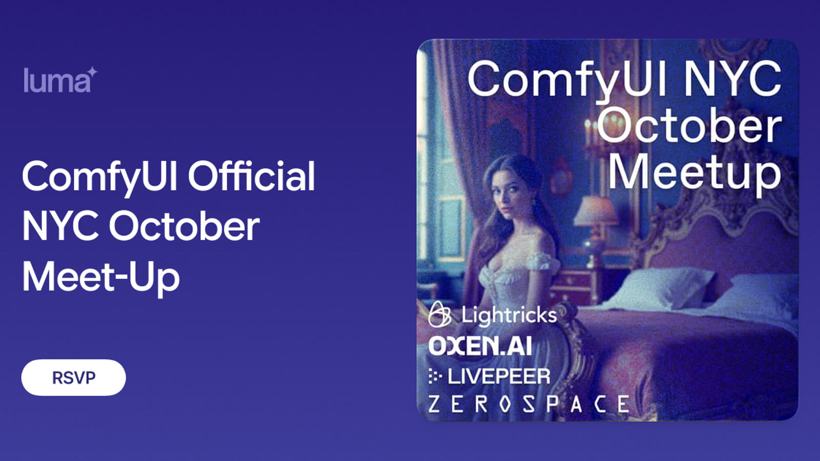 ComfyUI Official NYC October Meet-Up