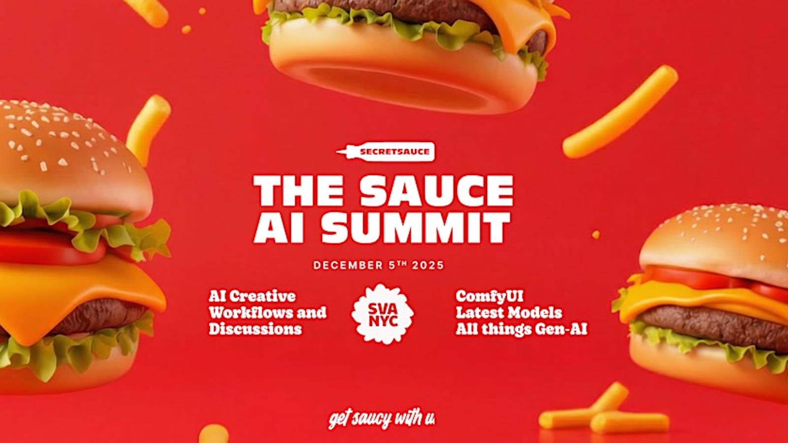 AI Creative / ComfyUI Event in NYC with Secret Sauce
