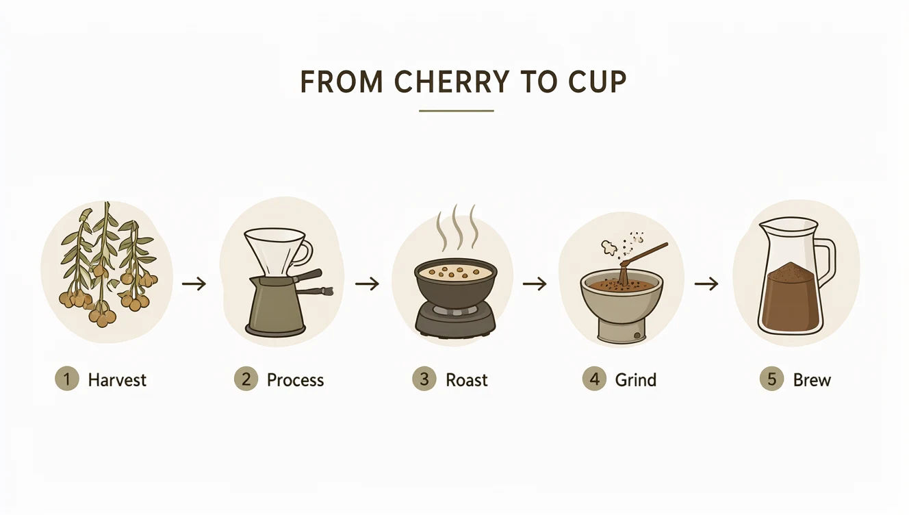 Coffee infographic generated with Qwen-Image 2.1