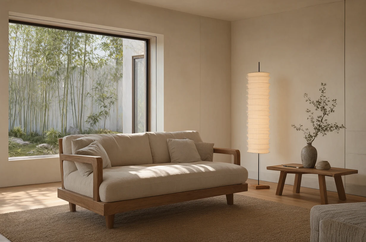 Interior architectural visualization generated with Qwen-Image 2.1