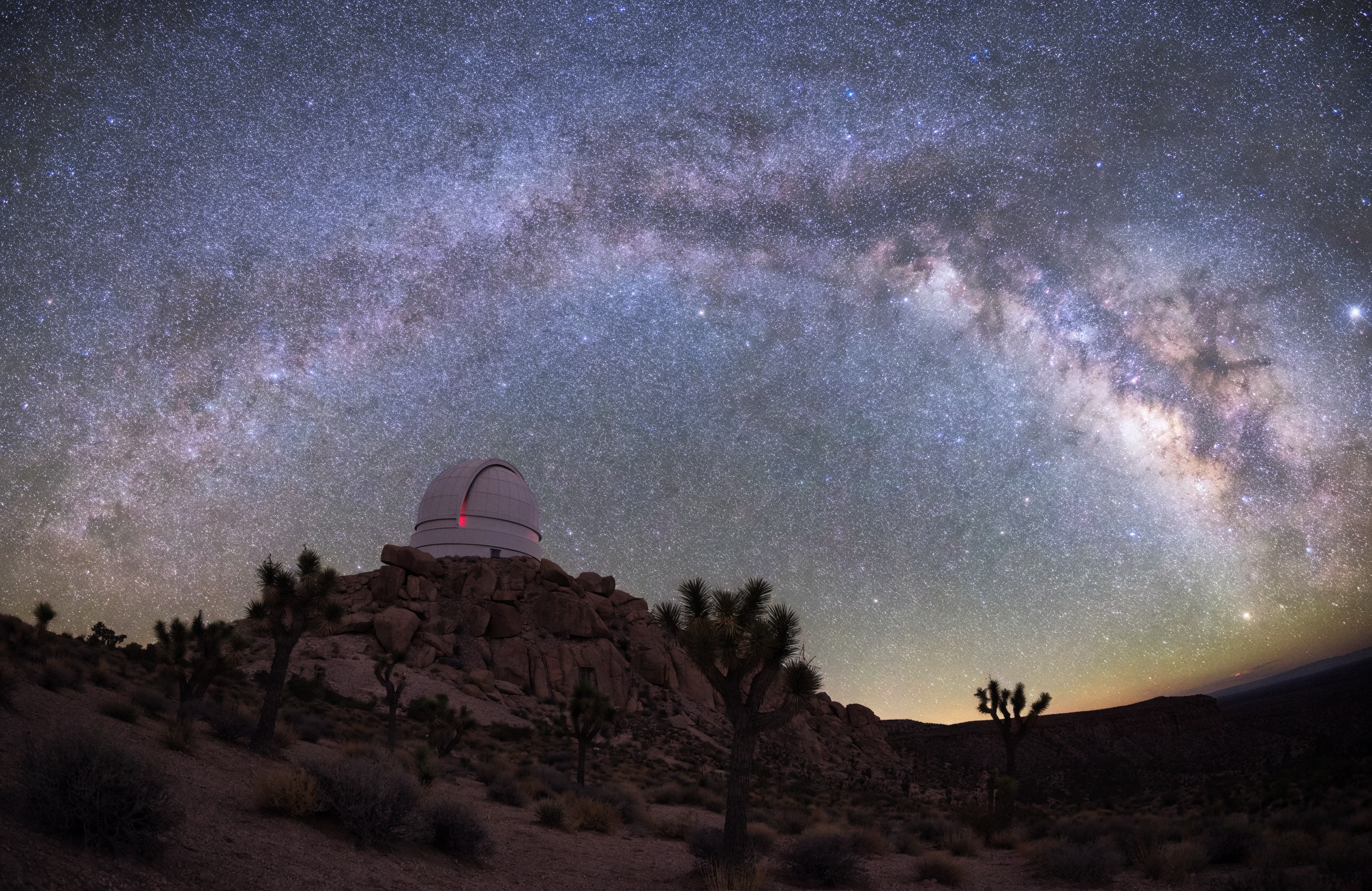 Recraft V4.1 Pro Text-to-Image: Desert observatory at night